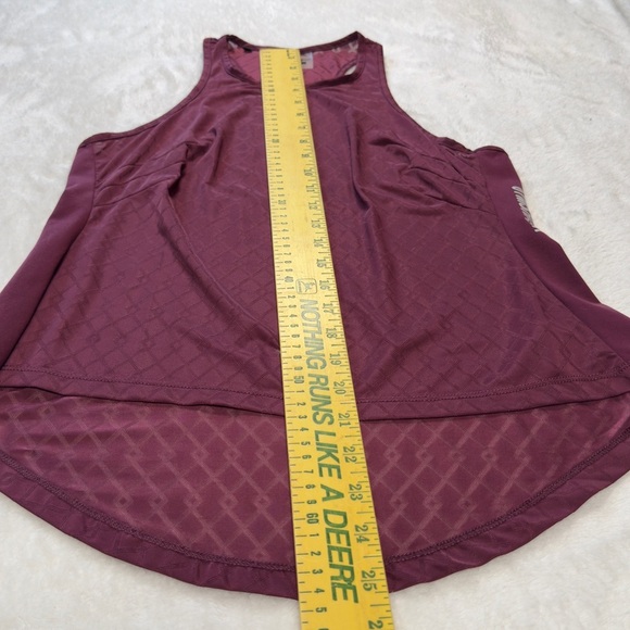 Gymshark Women’s Deep Burgundy Racer Back Tank Size Small - Picture 7 of 8